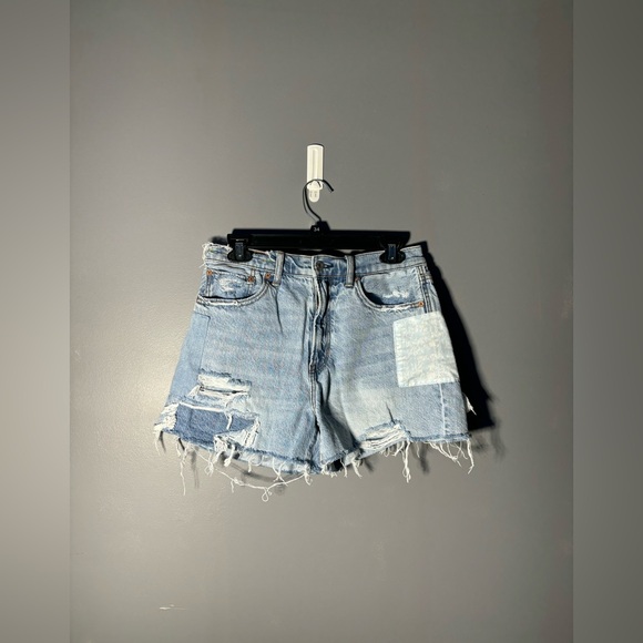 American Eagle Pride Denim Highest Waist '90s Boyfriend Short Size 8 - Picture 3 of 8